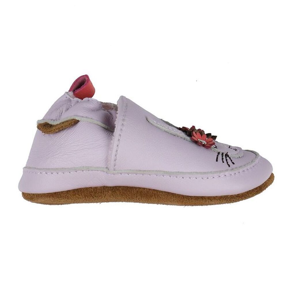 En Fant Skindfutter - Lys Lilla m. Kanin