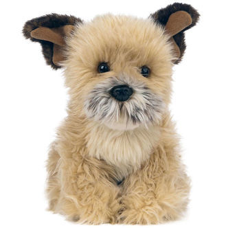 Living Nature Bamse - 13x22 cm - Border Terrier - Beige