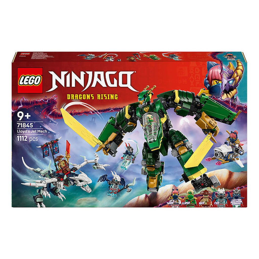 LEGOÂ® Ninjago - Lloyds Jet-mech 71845 - 1112 Dele