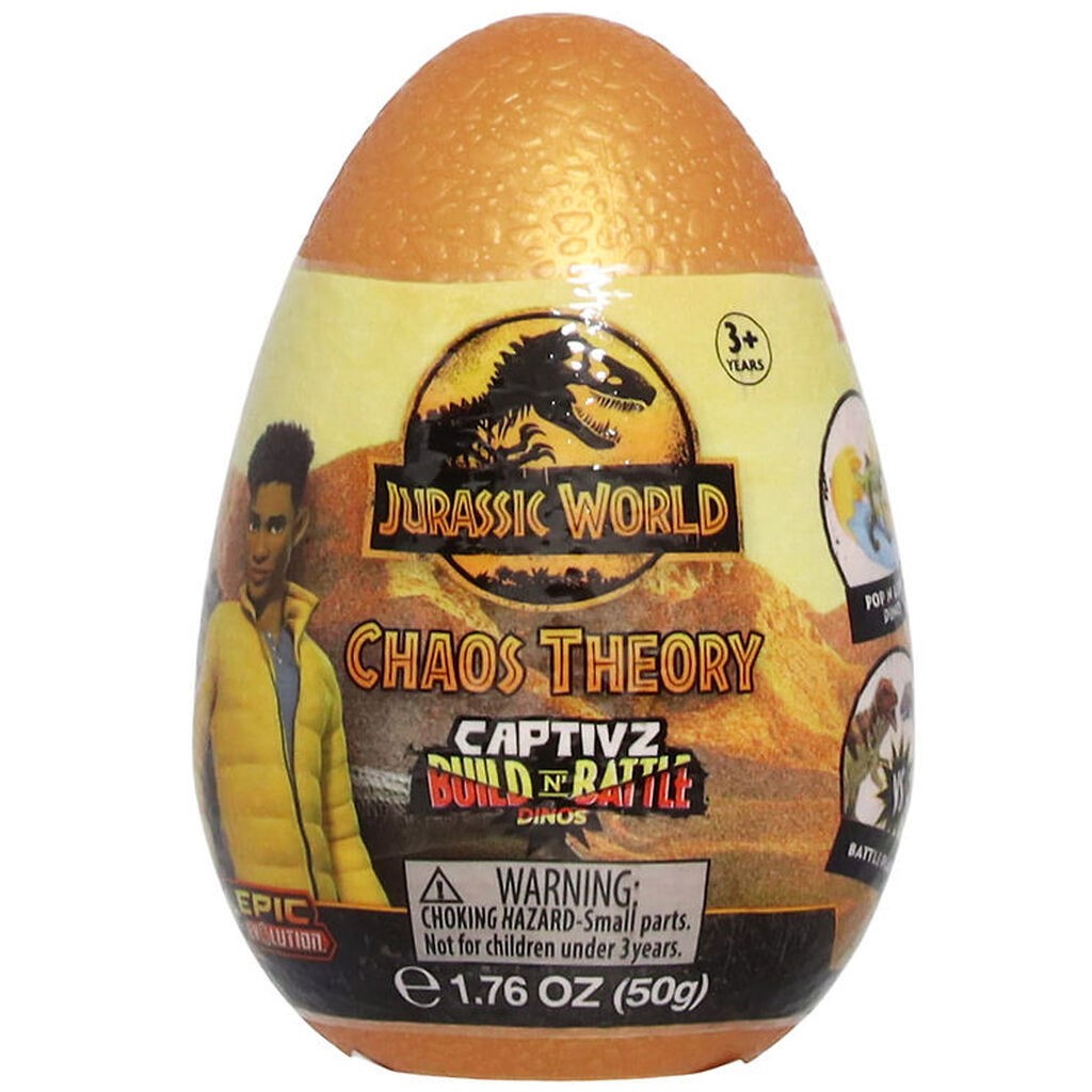 Jurassic World Dinosaur - Slimæg Kaosteorien - Assorteret