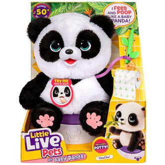 Little Live Pets Interaktiv Bamse - My Baby Panda - ChuChu