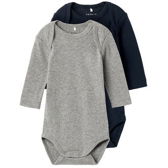 Name It Body l/æ - Noos - NbnBody - 2-pak - Dark Sapphire