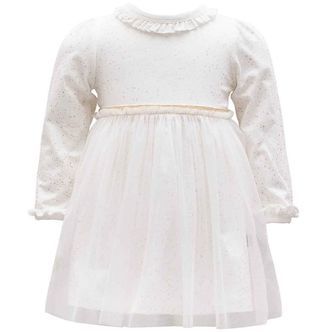 Little Wonders Kjolebody l/æ - Adele - Off White Glitter