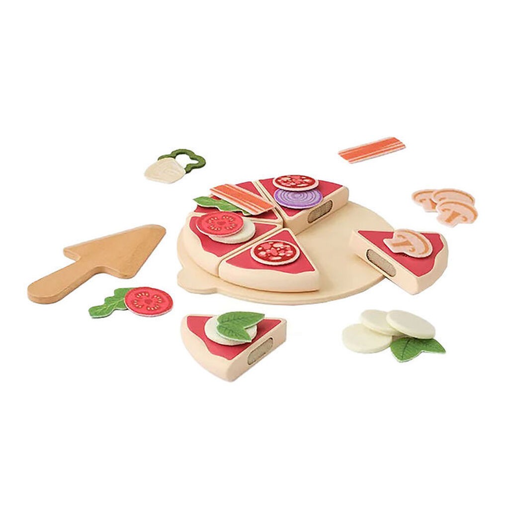 Kids Concept Pizza Kit - Træ - Kid's HUB