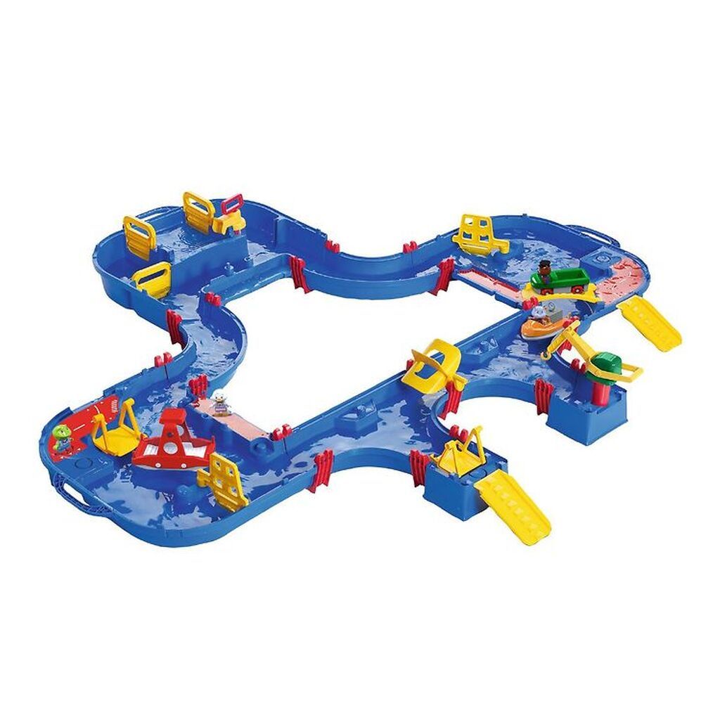 AquaPlay Vandbane - 62 Dele - 145x160 cm - Mega Sluse Sæt