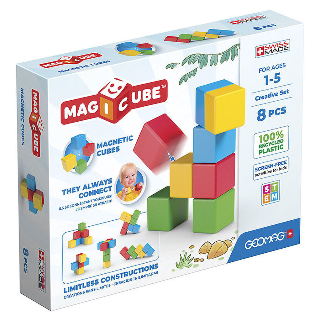 Geomag Magnetsæt - Magicube Creative Set - 8 Dele