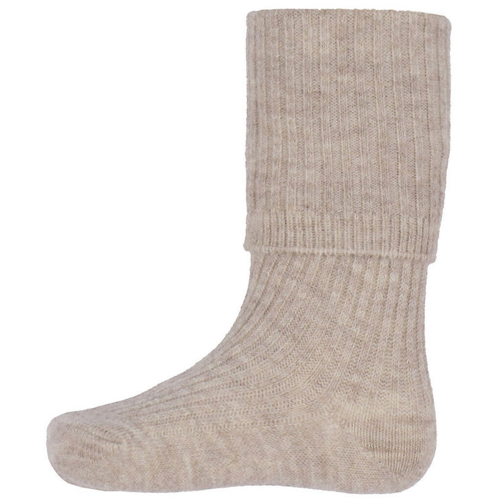 Fanga Fontana Strømper - Uld - Rib - Lana - Sheer Bliss