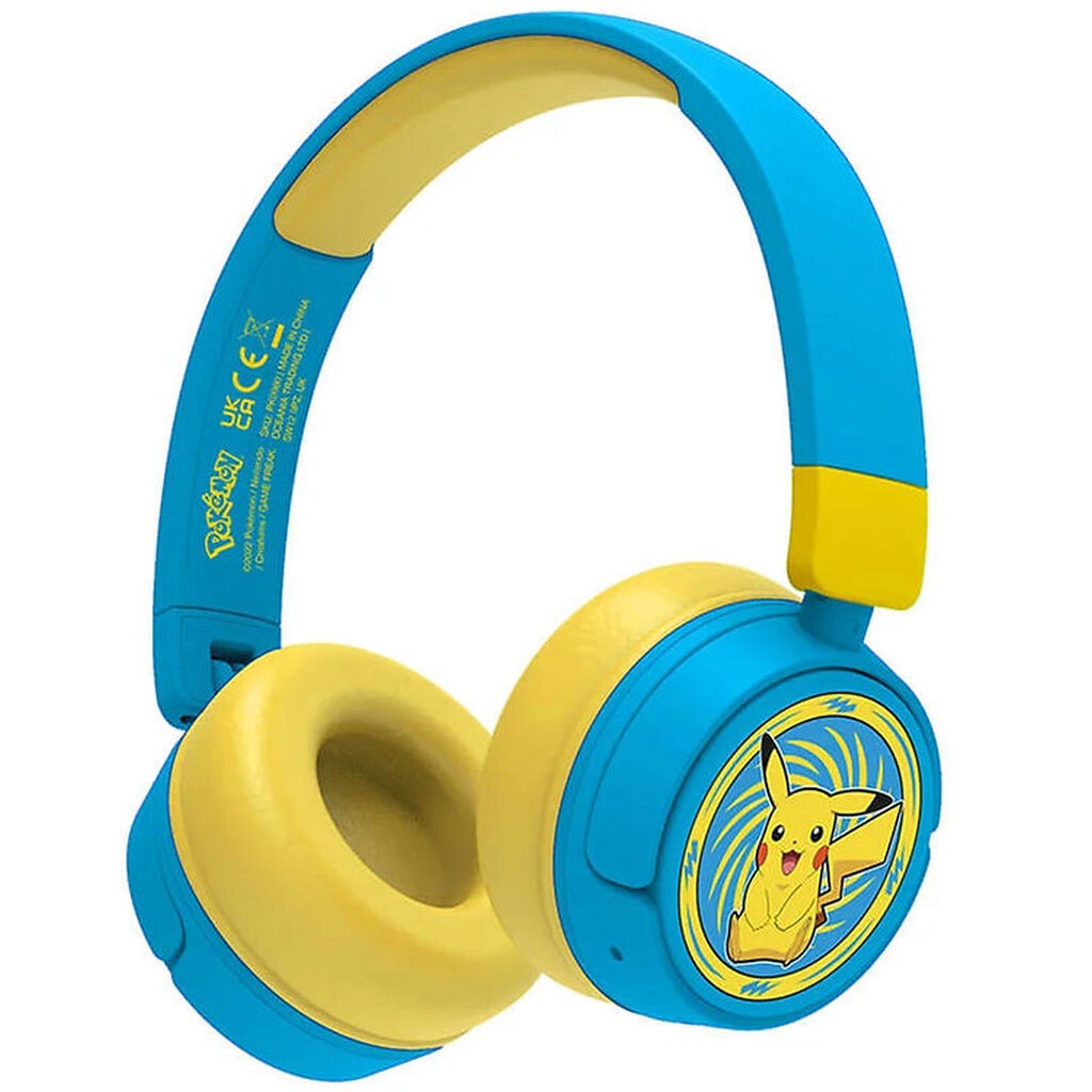 OTL Høretelefoner - Pokémon - On-Ear Kids - Wireless - Blå/Gul