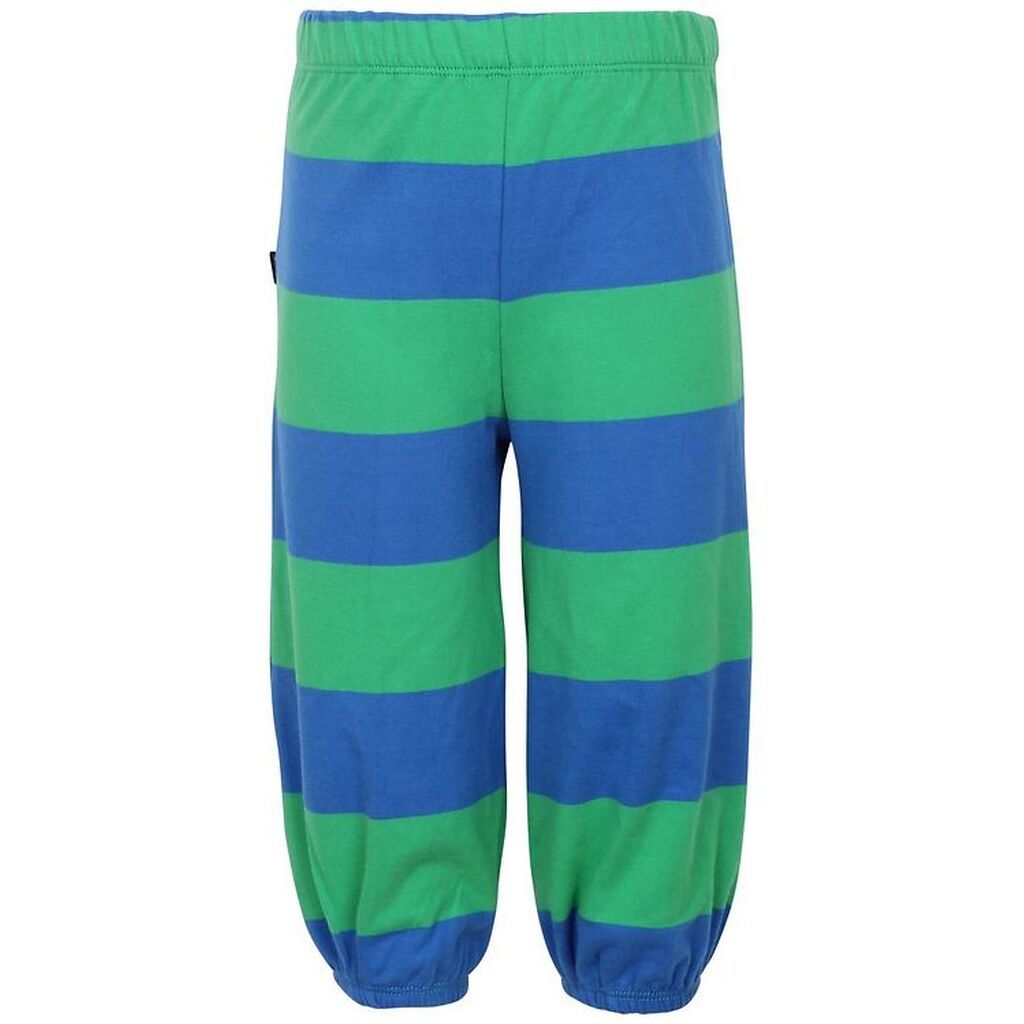 Danefæ Bomuldsbukser - Danekirsten - Spring Green/Royal Blue