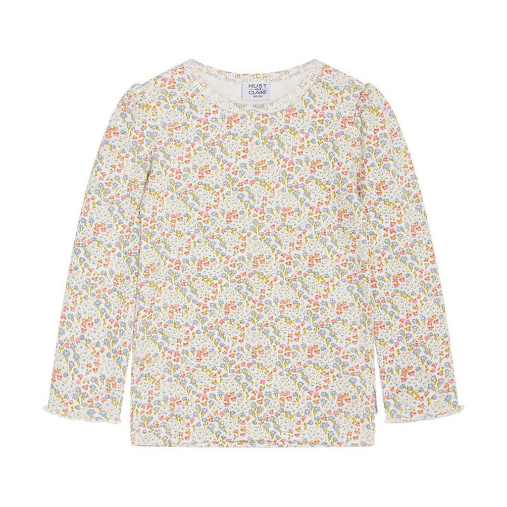 Hust and Claire Bluse - HCAmma - Rib - Whisper Melange