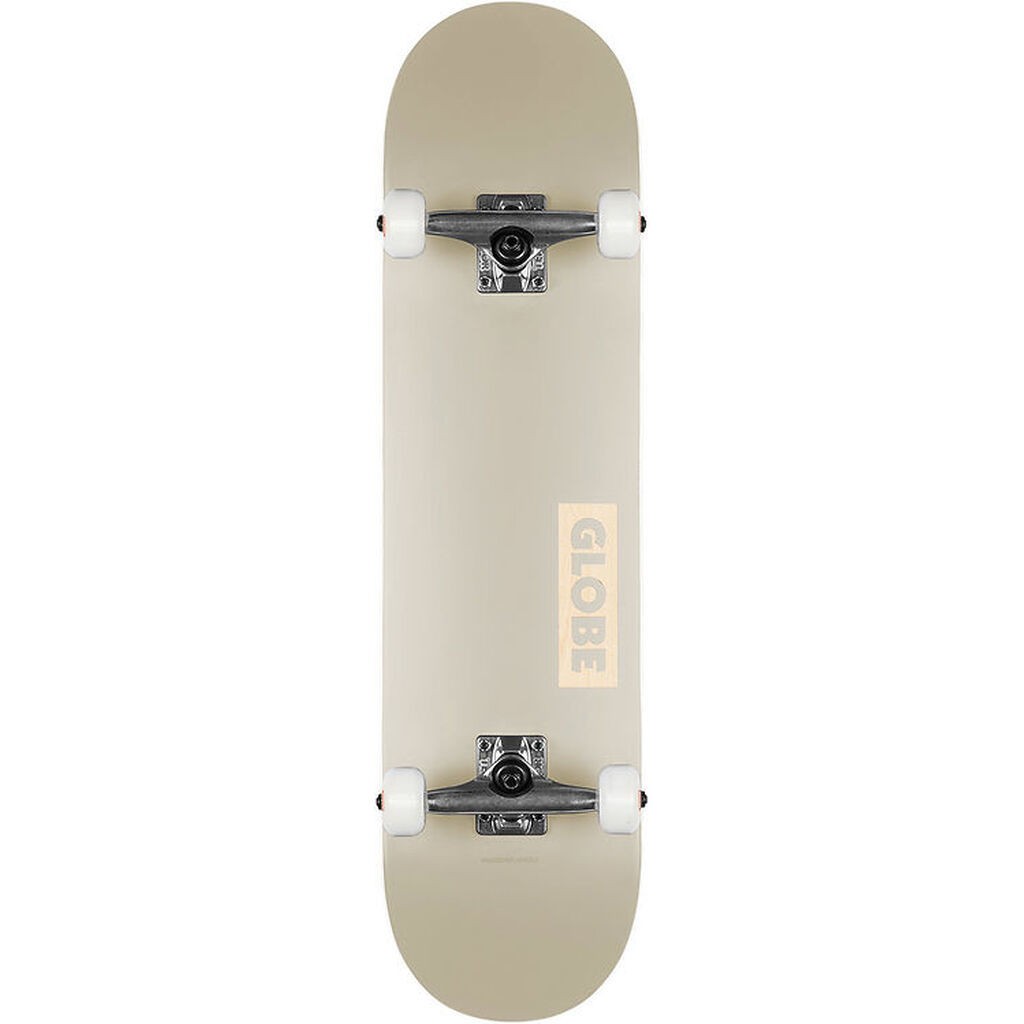 Globe Skateboard - 8'' - Goodstock - Off White