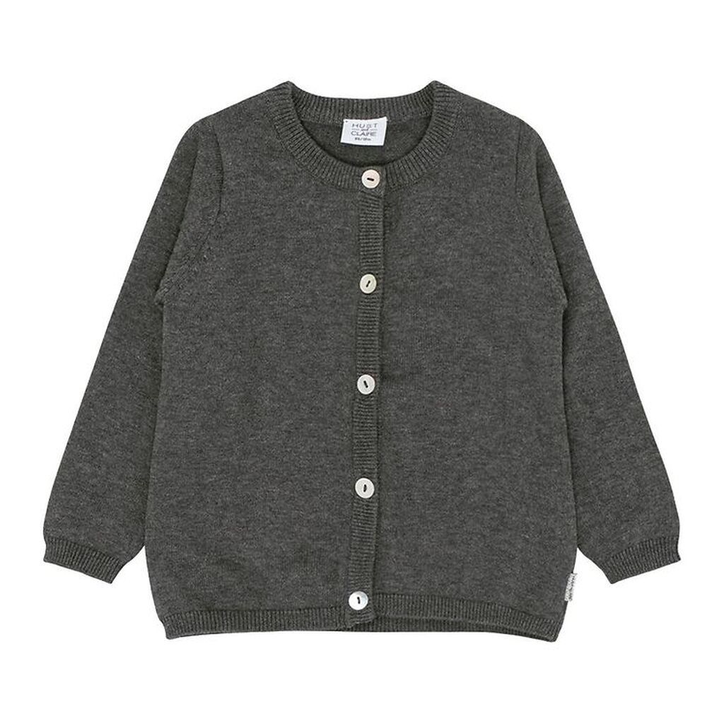 Hust and Claire Cardigan - Strik - Cara - Grå Melange