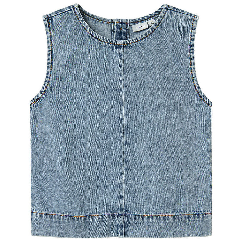 Name it Top - NkfAmelia - Medium Blue Denim