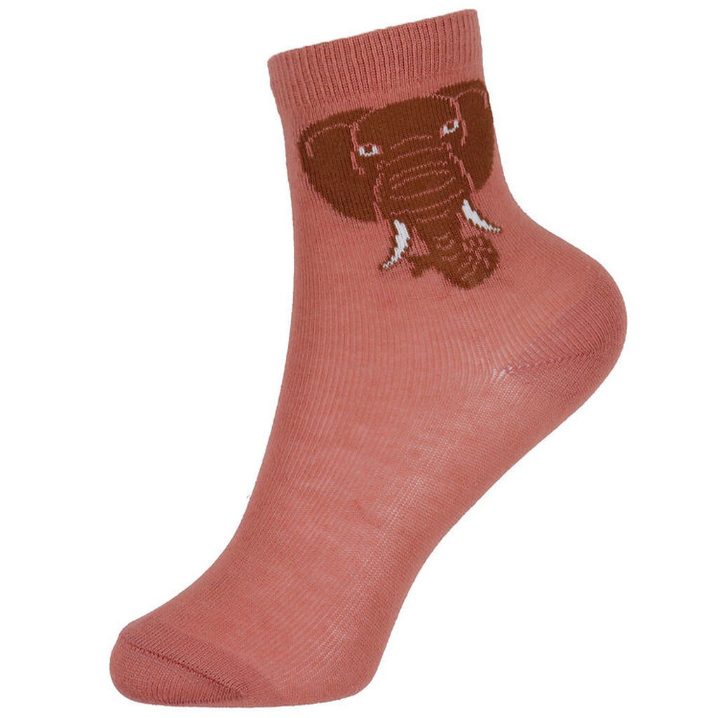 DYR-Cph Strømper - DYRGalop - Old Rose Elefant