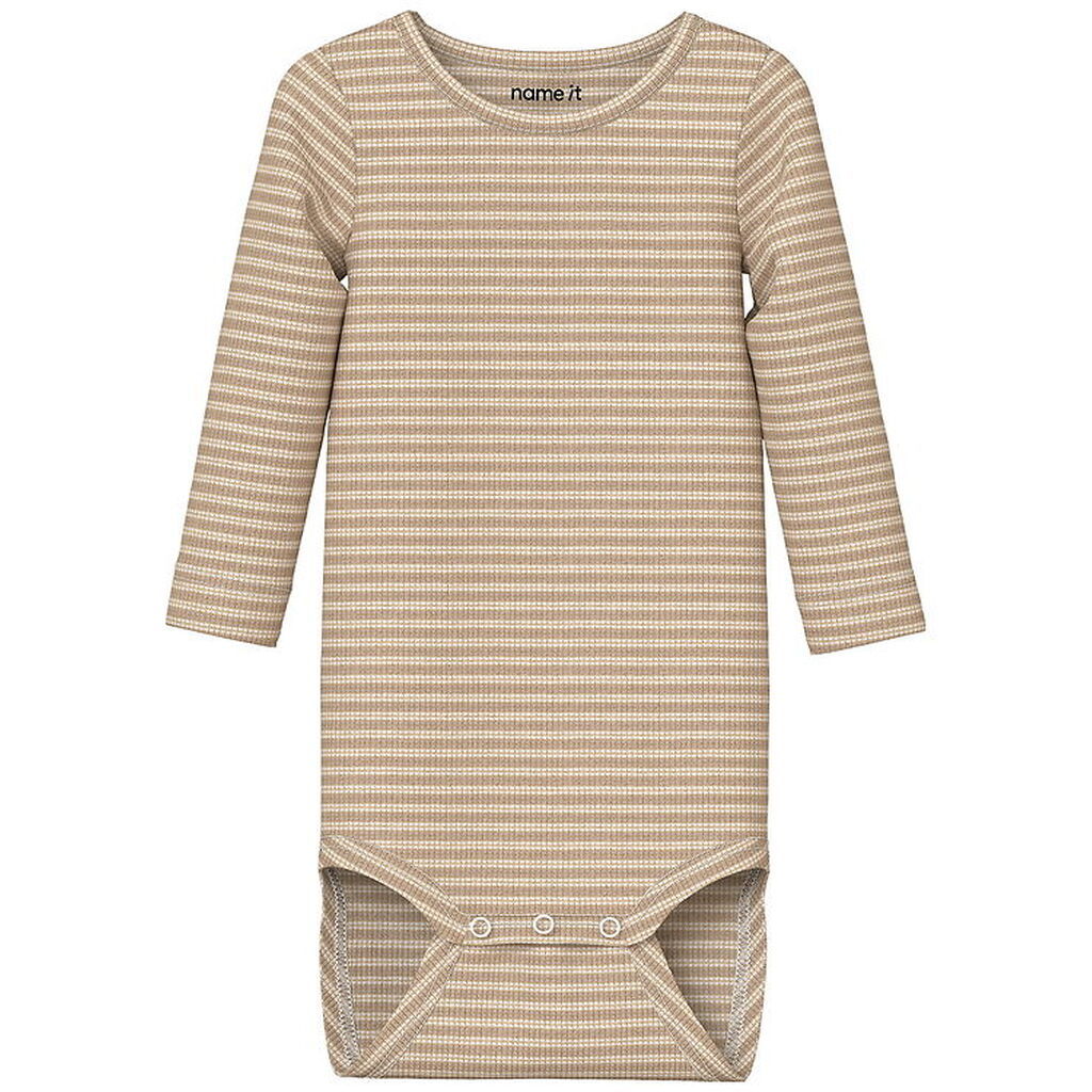 Name It Body l/æ - Rib - Viskose - NbfSister - Cloud Dancer