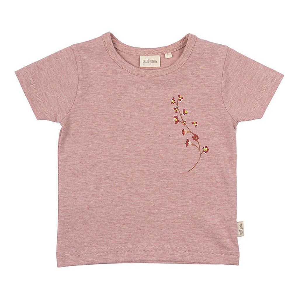 Petit Piao T-shirt - Motif - Bright Rose