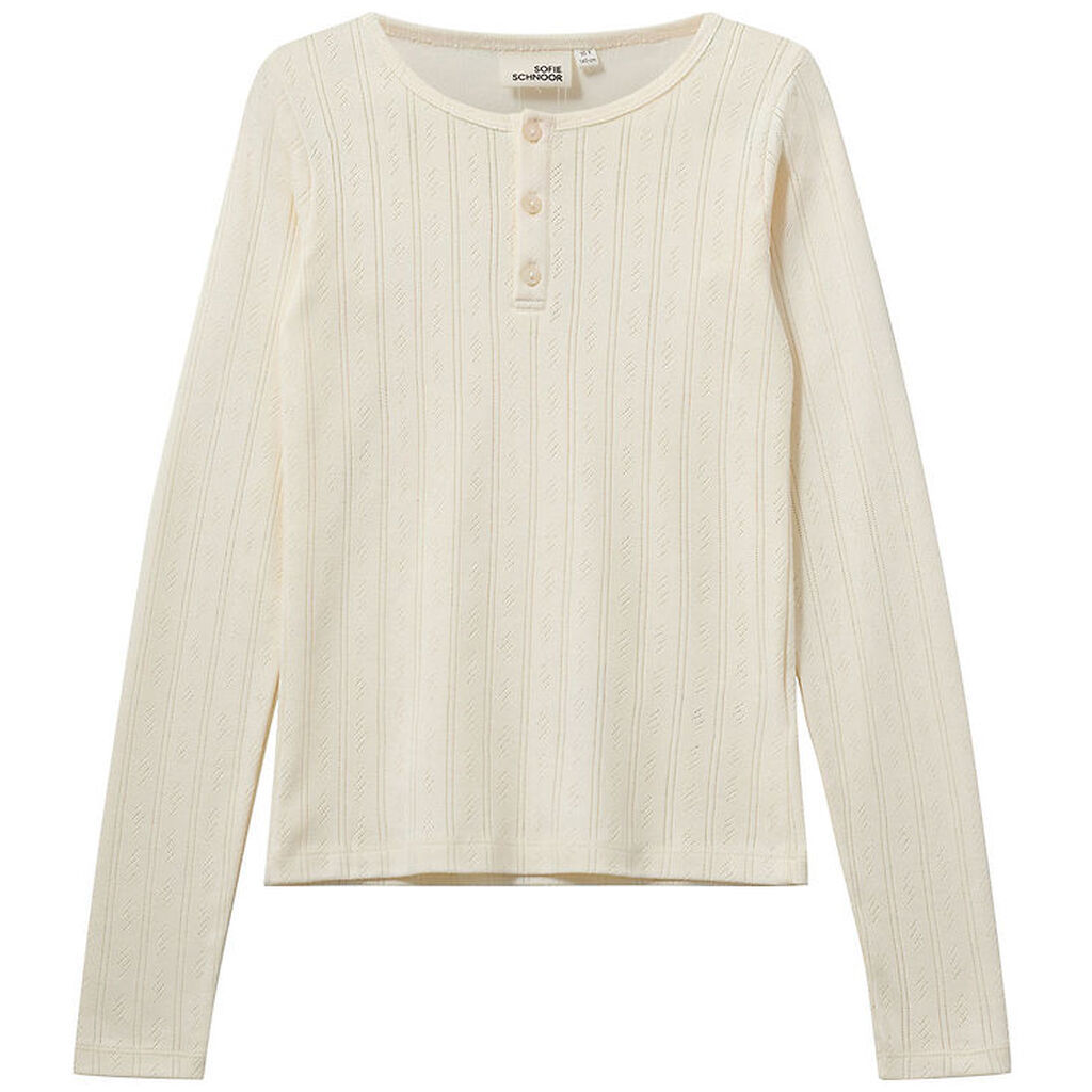 Sofie Schnoor Bluse - PetriciaSY Poientelle - Off White m. Hulmø