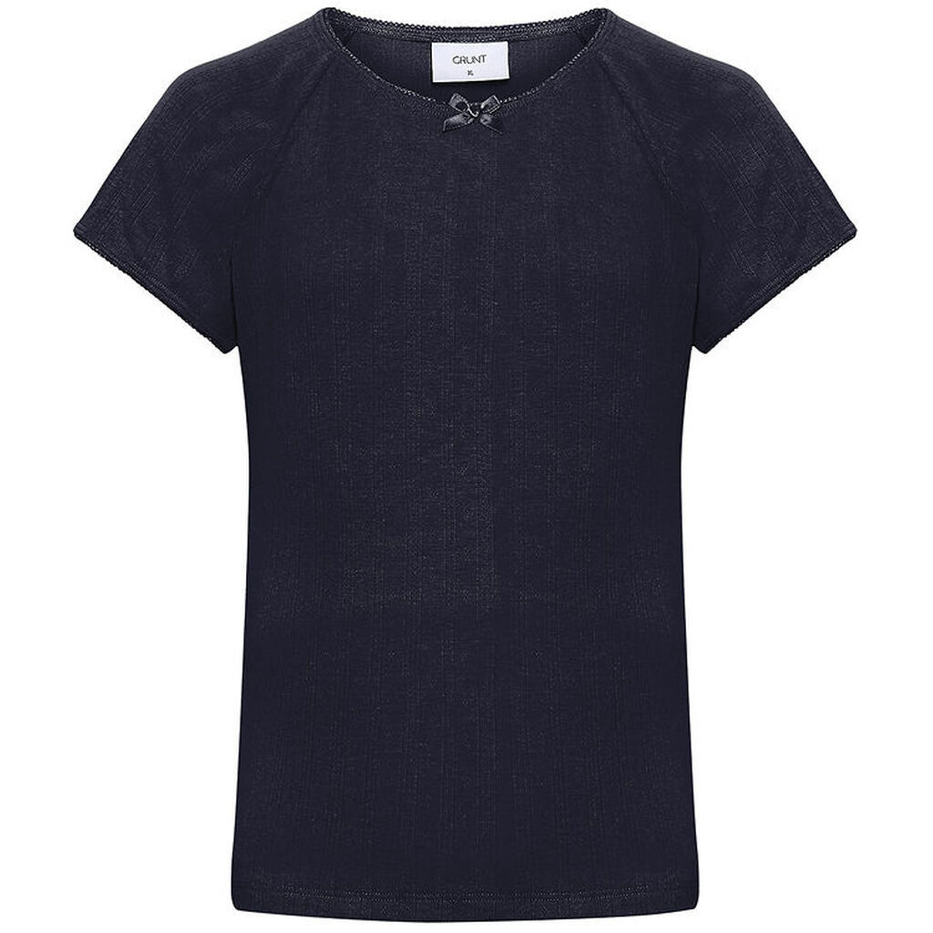 Grunt T-shirt - GRPujol - Navy m. Hulmønster