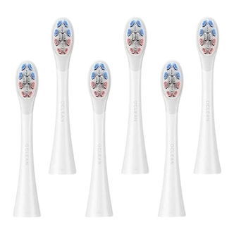 OCLEAN Tandbørste-hoveder - Delicate Care - 6-pak - Hvid