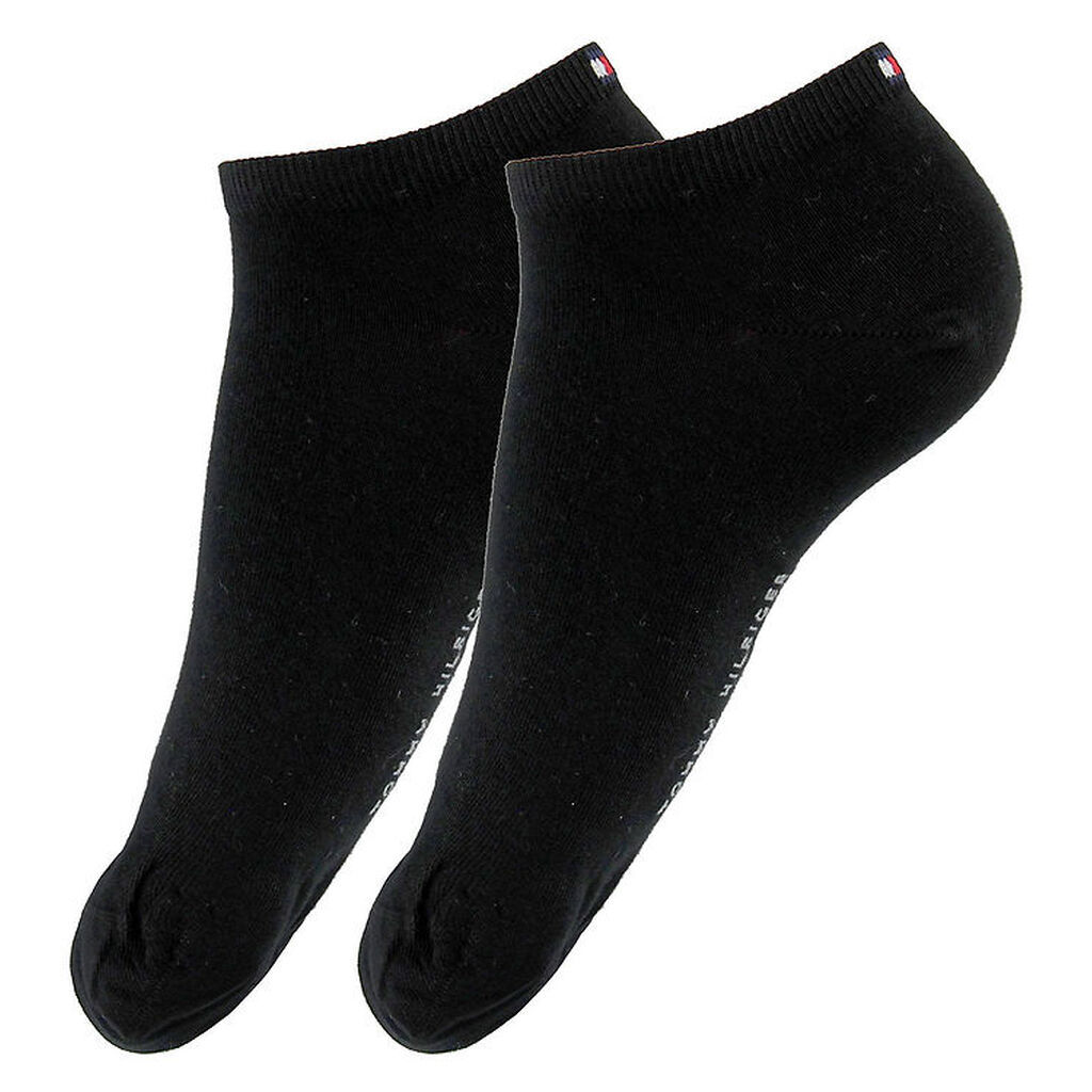 Tommy Hilfiger Ankelstrømper - 2-pak - Sneaker - Sort