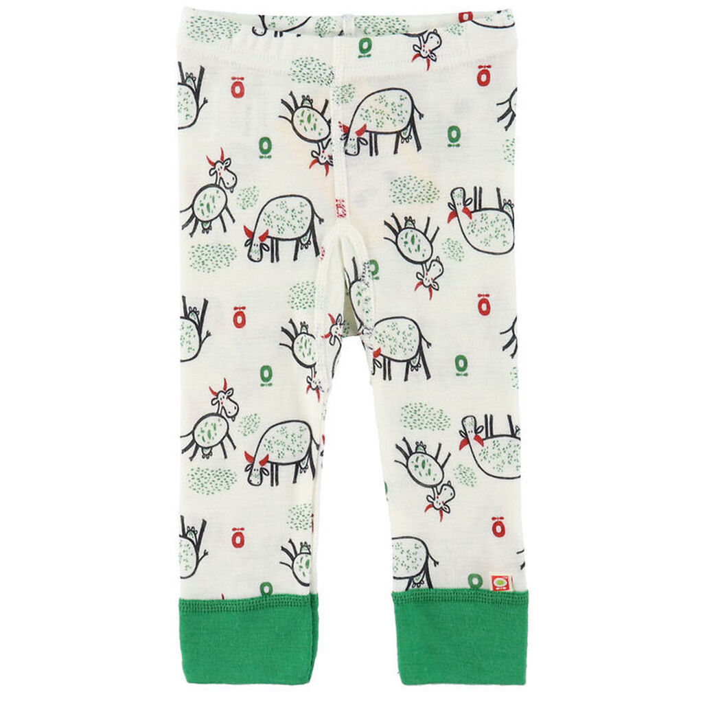 Katvig Leggings - Uld - Off White