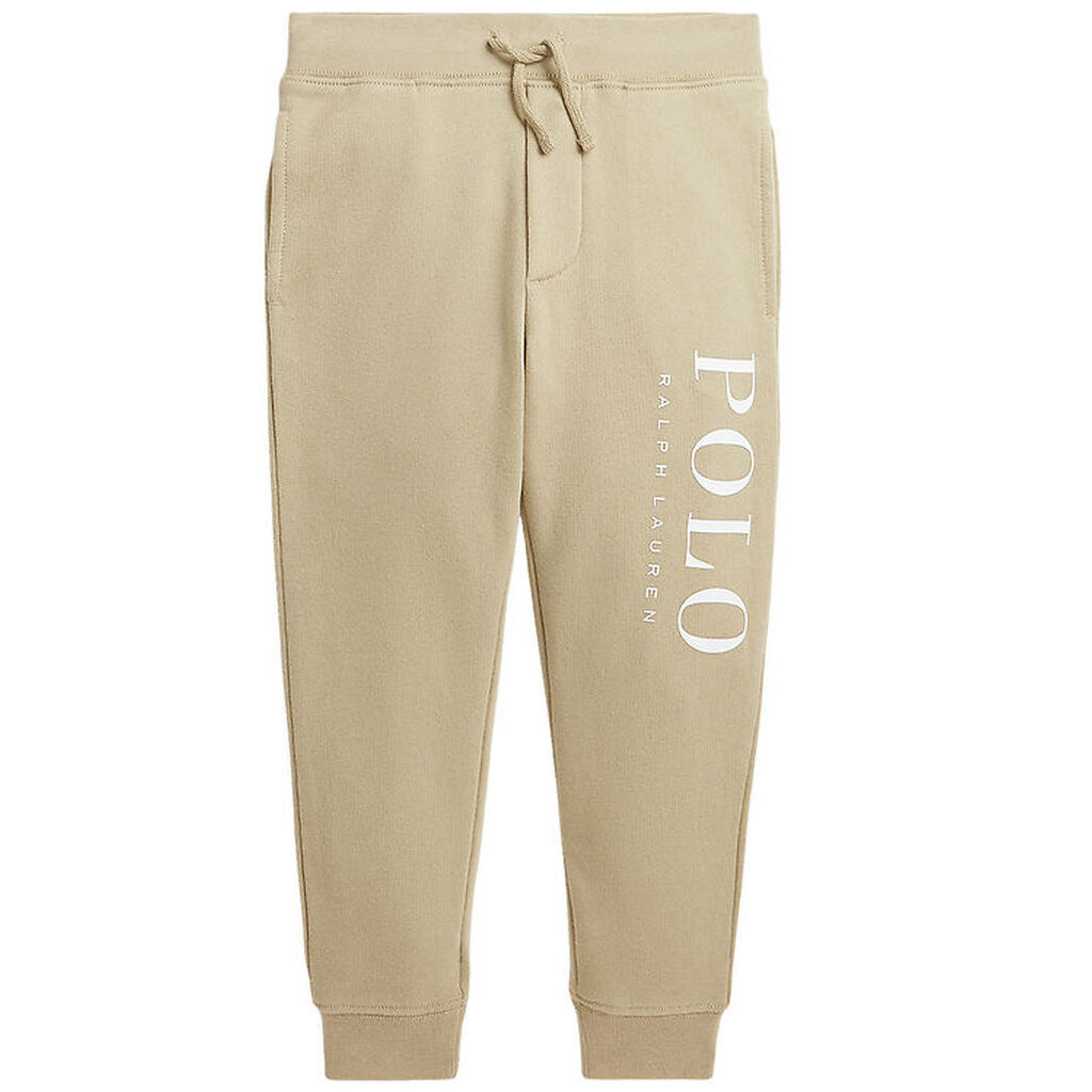Polo Ralph Lauren Sweatpants - Khaki m. hvid