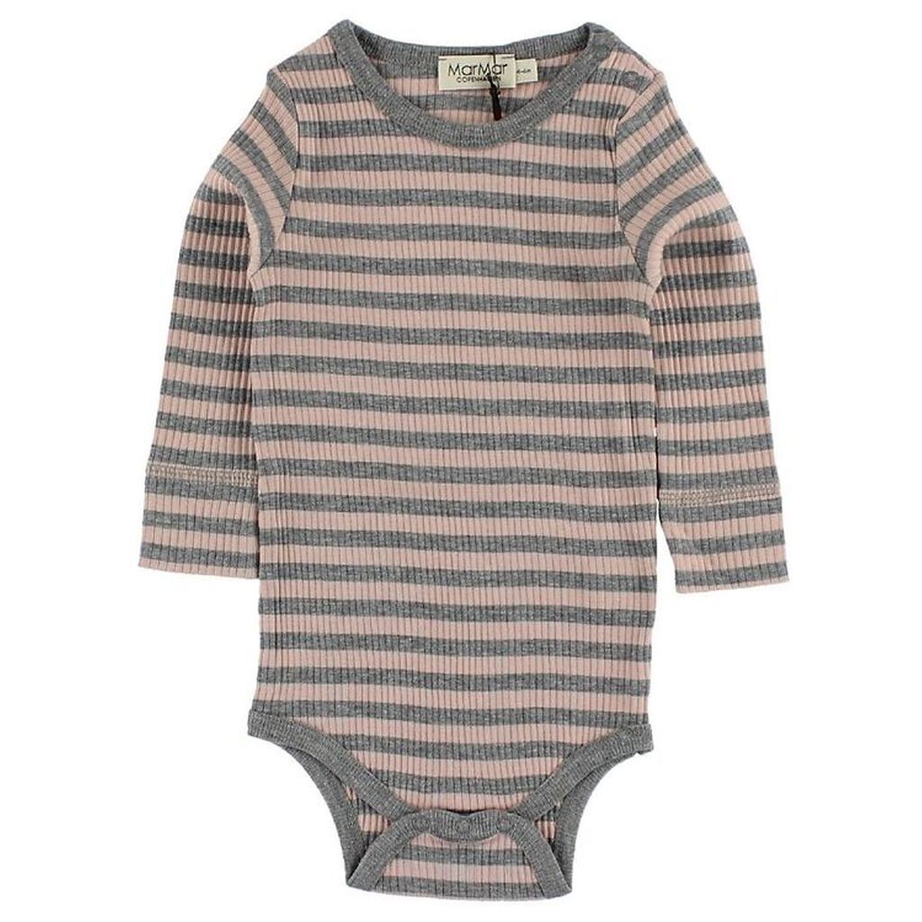 MarMar Body - L/Æ - Rosa/Gråstribet