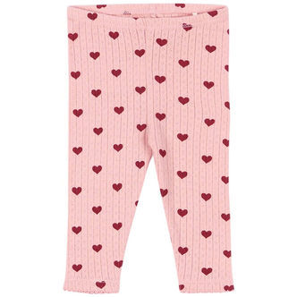 Konges Sløjd Bukser - Minnie - Amour Rouge m. Hulmønster