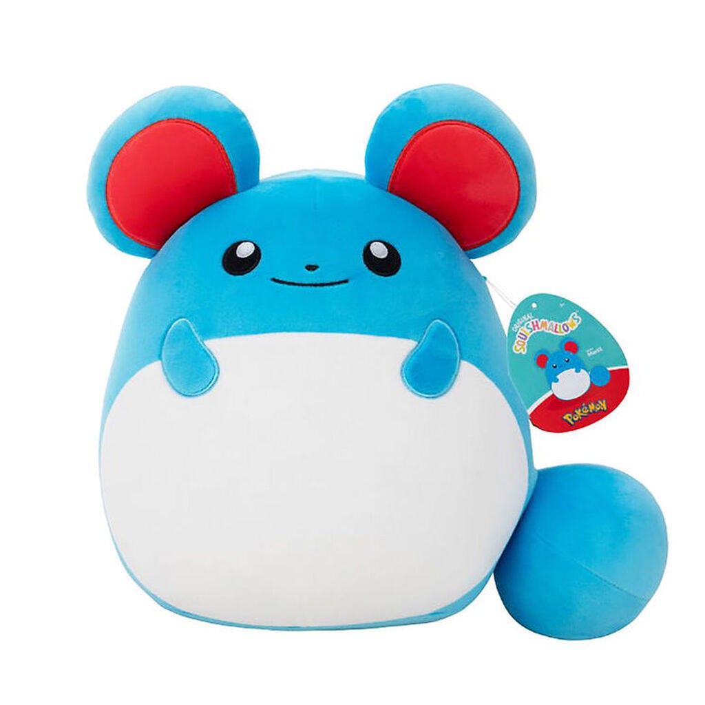 Squishmallows Bamse - 25 cm - Pokémon Marill