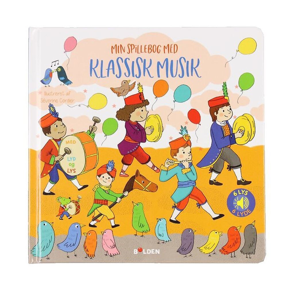 Forlaget Bolden Bog m. Lyd - Min Spillebog Med Klassisk Musik -