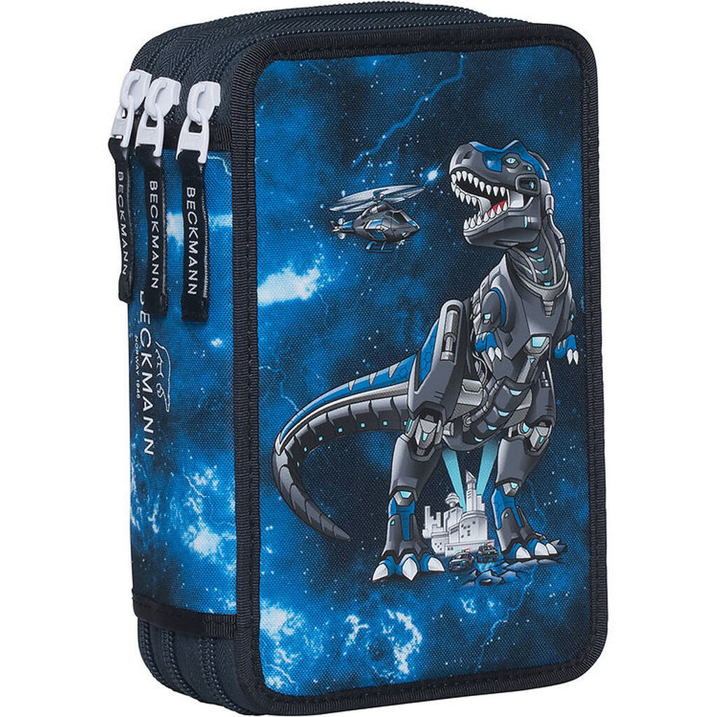 Beckmann Penalhus m. Indhold - Tech Rex - Sort