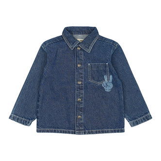 The New Siblings Overshirt - TnstParker - Blue Denim