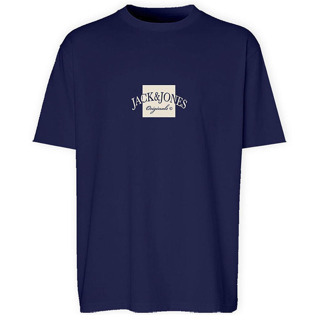Jack & Jones T-shirt - JorBoston - Ocean Cavern m. Print
