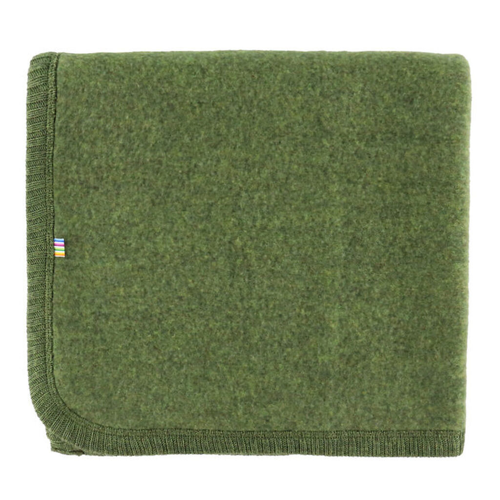 Joha Tæppe - 75x100 - Uld - Mørk Oliven