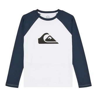 Quiksilver Bluse - EV Comp Raglan - Dark Navy m. Logo