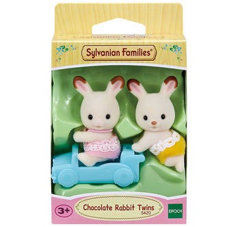 Sylvanian Families - Chocolate Rabbit Twins - 5420