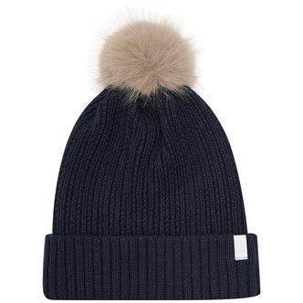 Minymo Hue m. Fleece - Uld/Akryl - Parisian Night m. Kvast