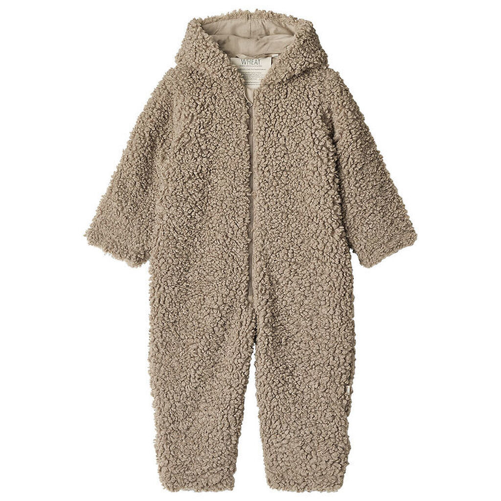 Wheat Fleecedragt - Pile Bambi - Beige Stone