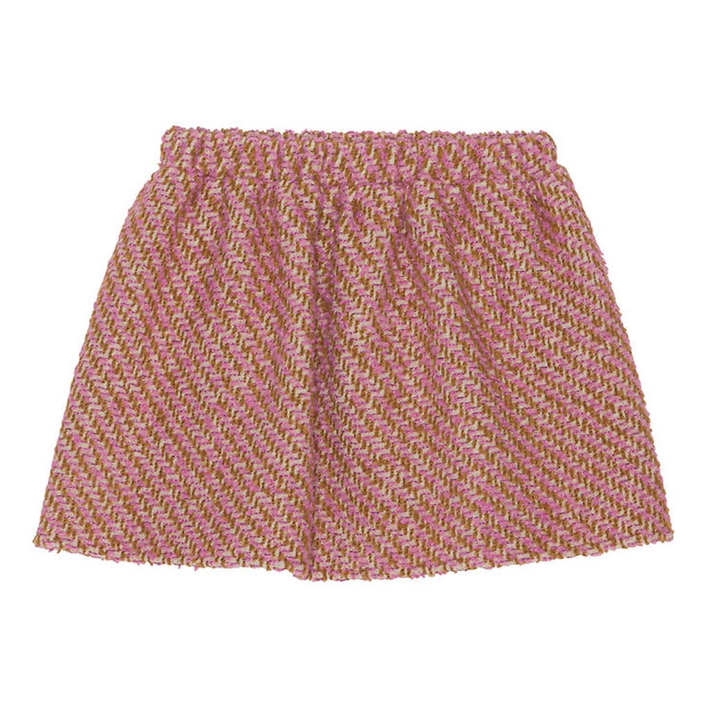 Christina Rohde Nederdel - Strik - Uld/Akryl - Rosa