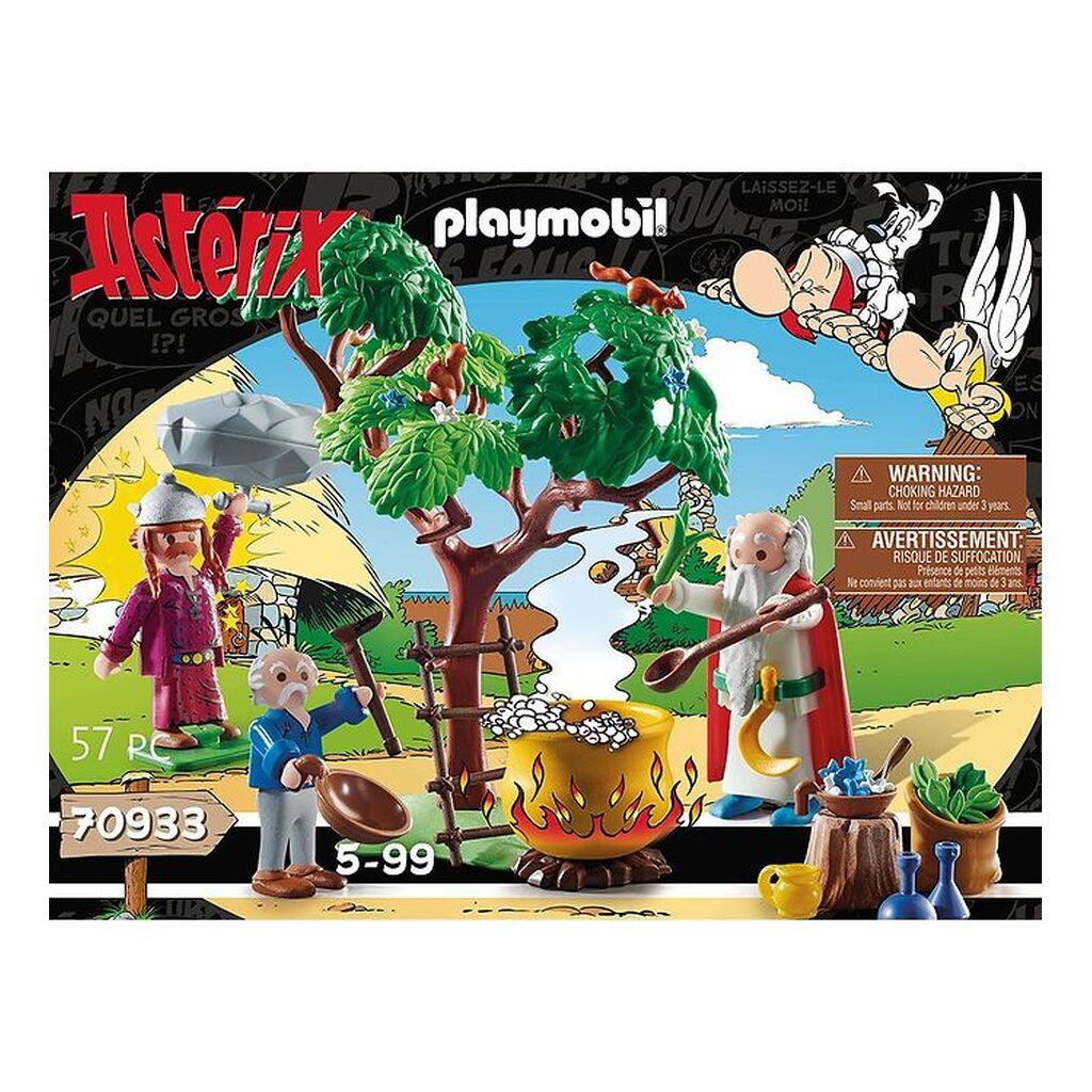 Playmobil Asterix - Miraculix Med Trylledrik - 70933 - 57 Dele