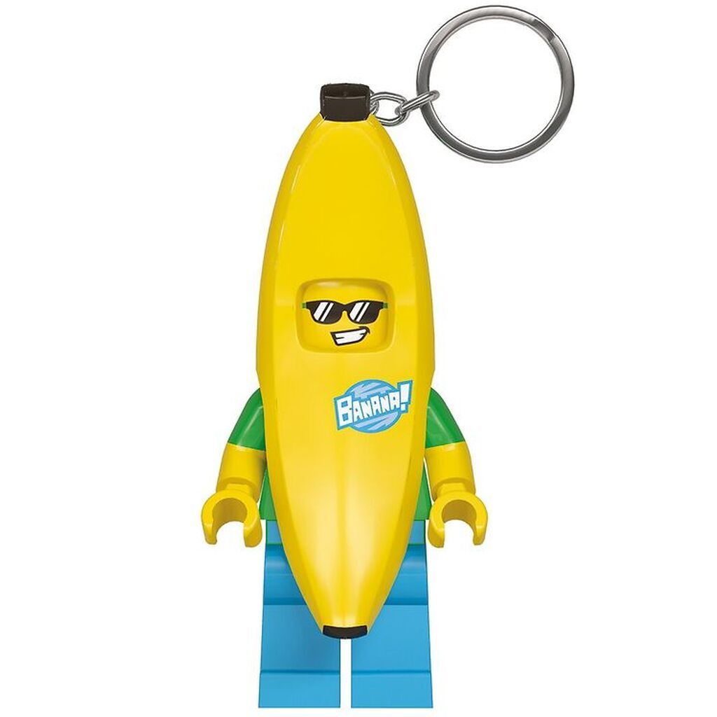 LEGOÂ® Nøglering m. Lommelygte - LEGOÂ® Banana Guy
