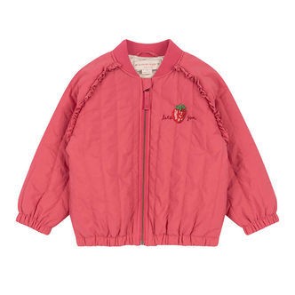 Konges Sløjd Termojakke - Juno Sparkle Bomber - Raspberry Wine m