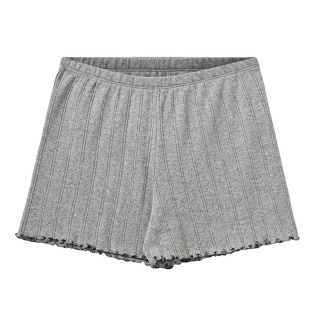 Sofie Schnoor Shorts - Haselsy Poientelle - Gråmeleret m. Hulmøn