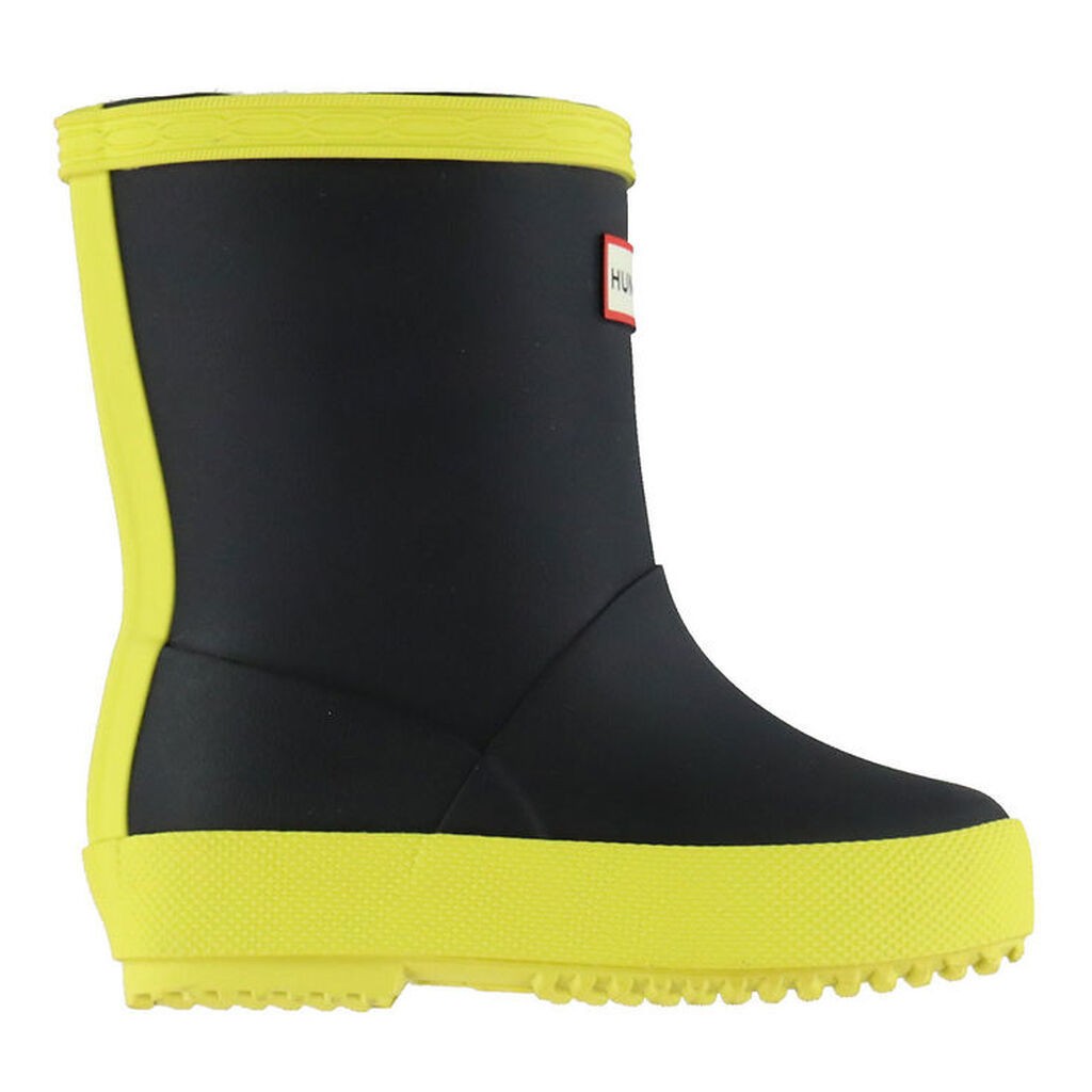 Hunter Gummistøvler m. For - Kids First Colour Block - Sort/Illu