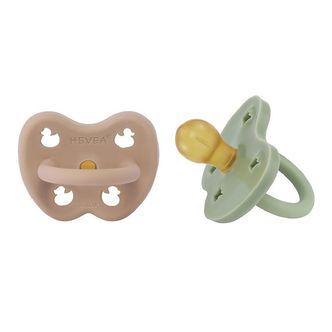 Hevea Sutter - 3-36 mdr - 2-pak - Naturgummi - Tan Beige/Moss Gr