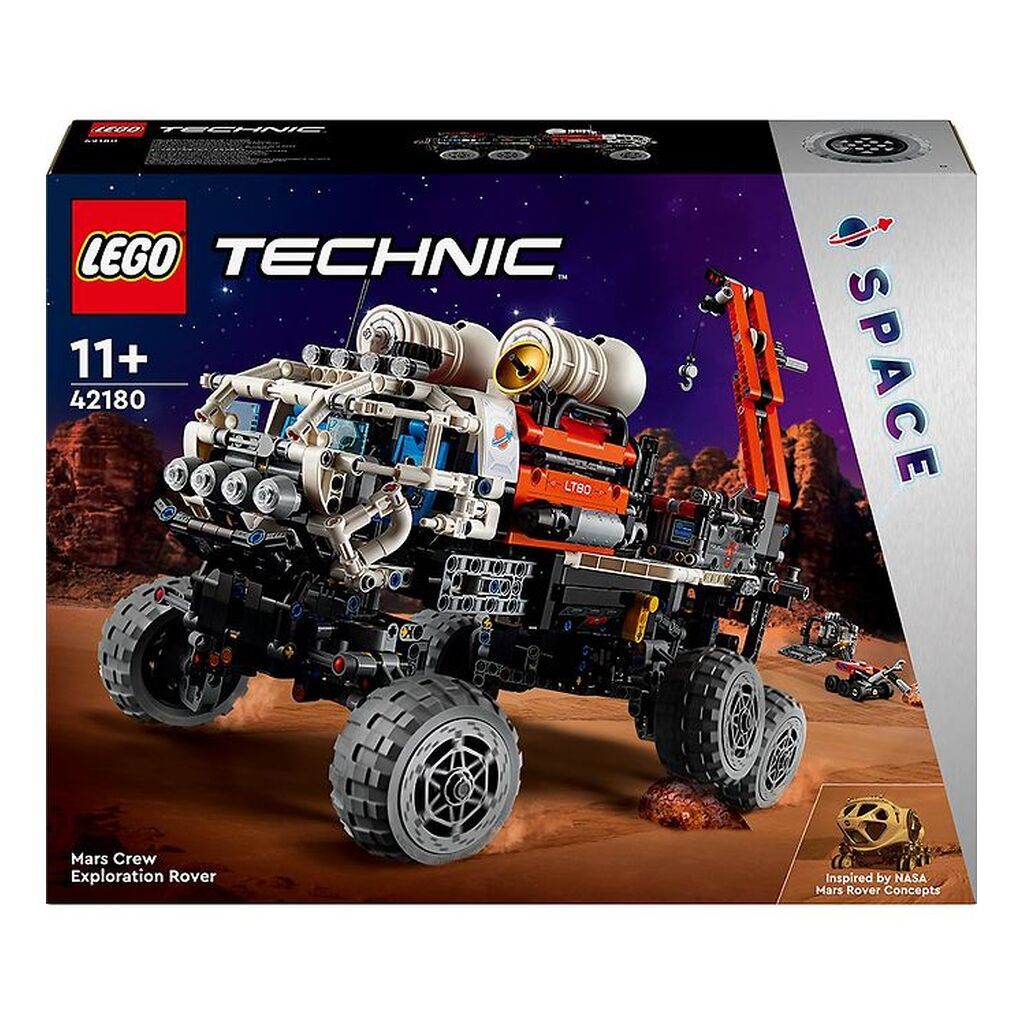 LEGOÂ® Technic - Mars-Teamets Udforskningsrover 42180 - 1599 Dele