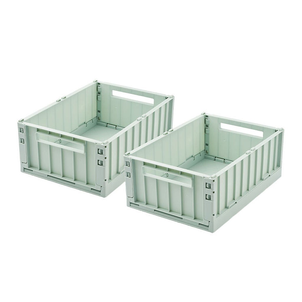 Liewood Foldekasser - 36x25x13,5 - Medium - 2-Pak - Light Pepper