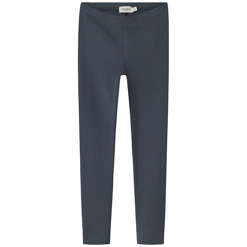 MarMar Leggings - Rib - Modal - Blå
