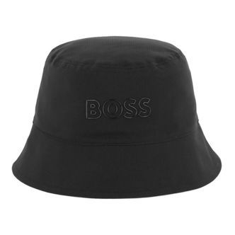 BOSS Bøllehat - Vendbar - Sort/Hvid