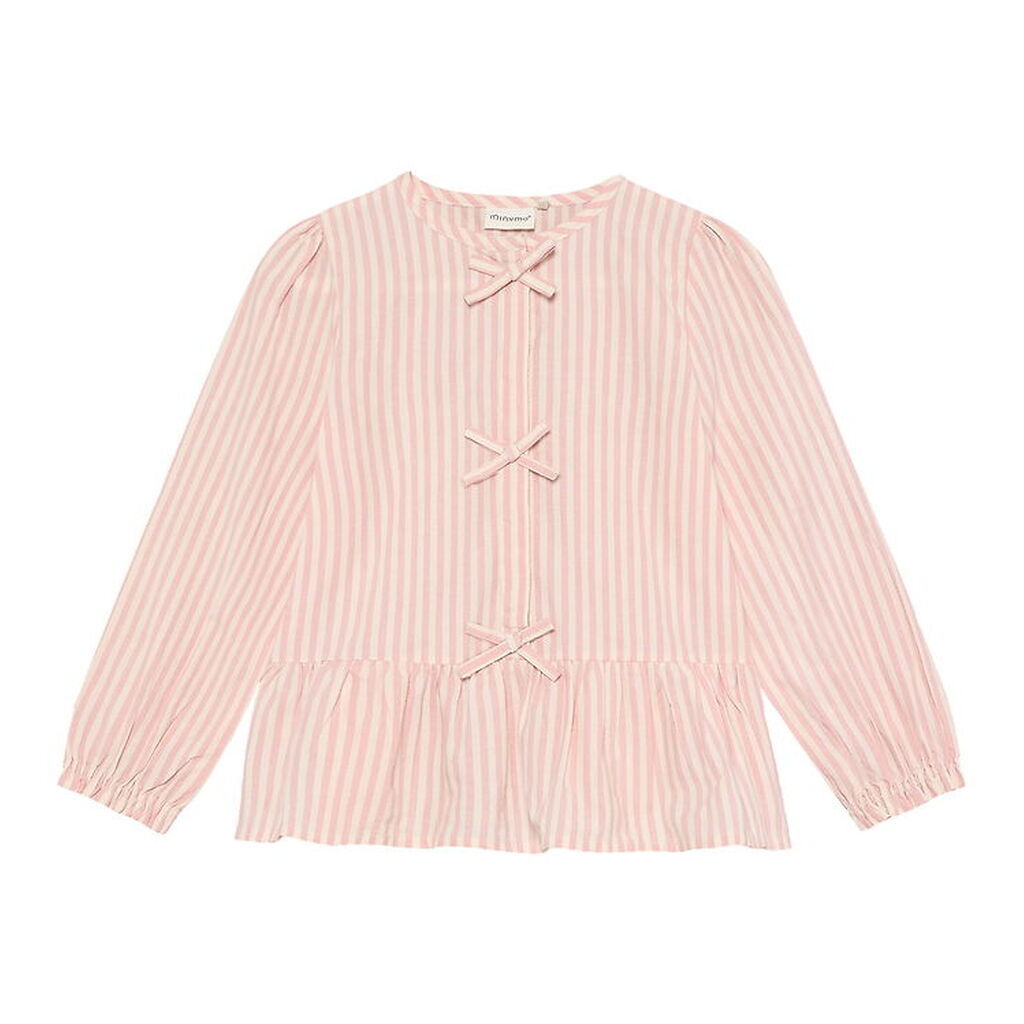 Minymo Bluse - Silver Pink